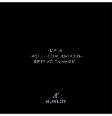 antikythera sunmoon manual